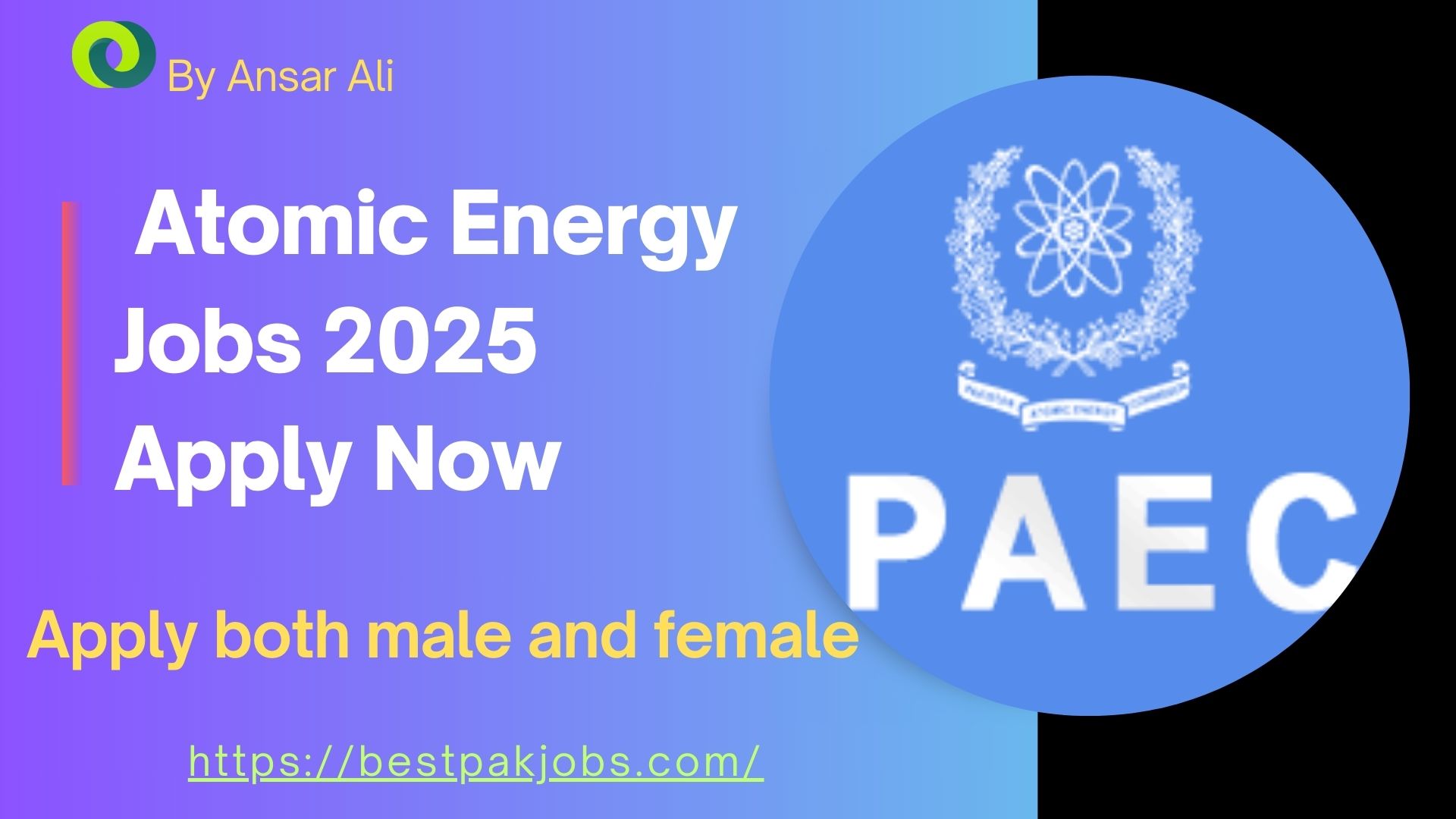 Atomic Energy Jobs 2025