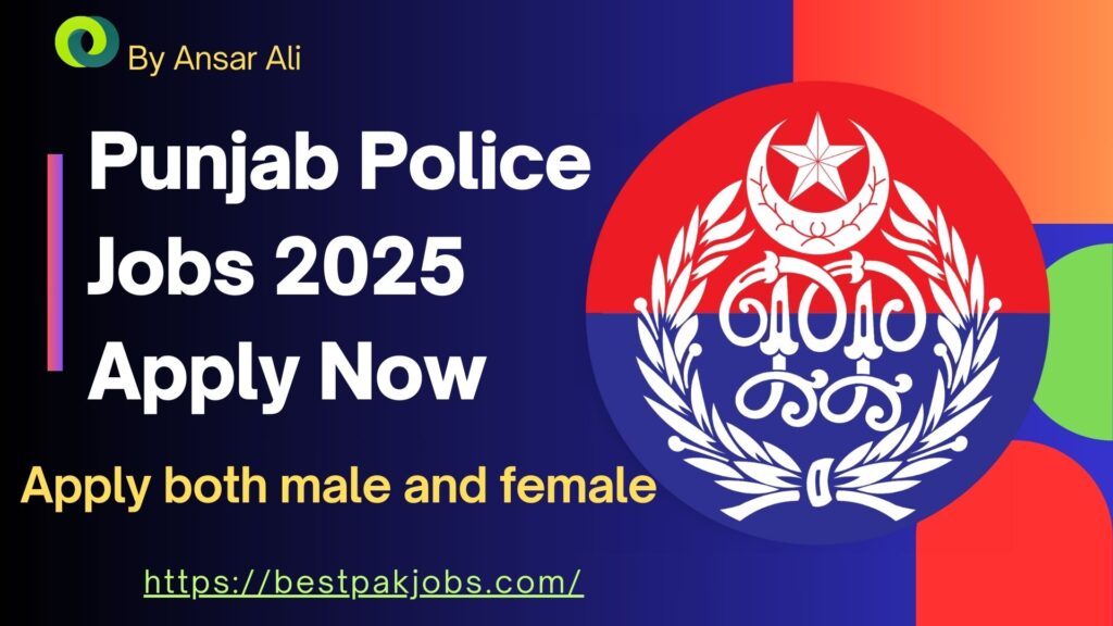 Punjab Police Jobs 2025